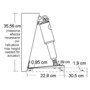 Kit διορθωτών πορείας LENCO Standard Mount
